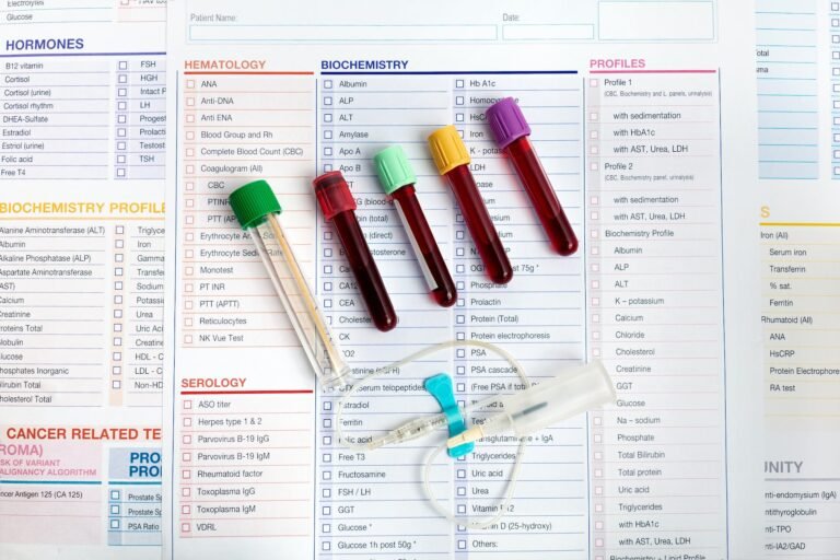how to read blood test results